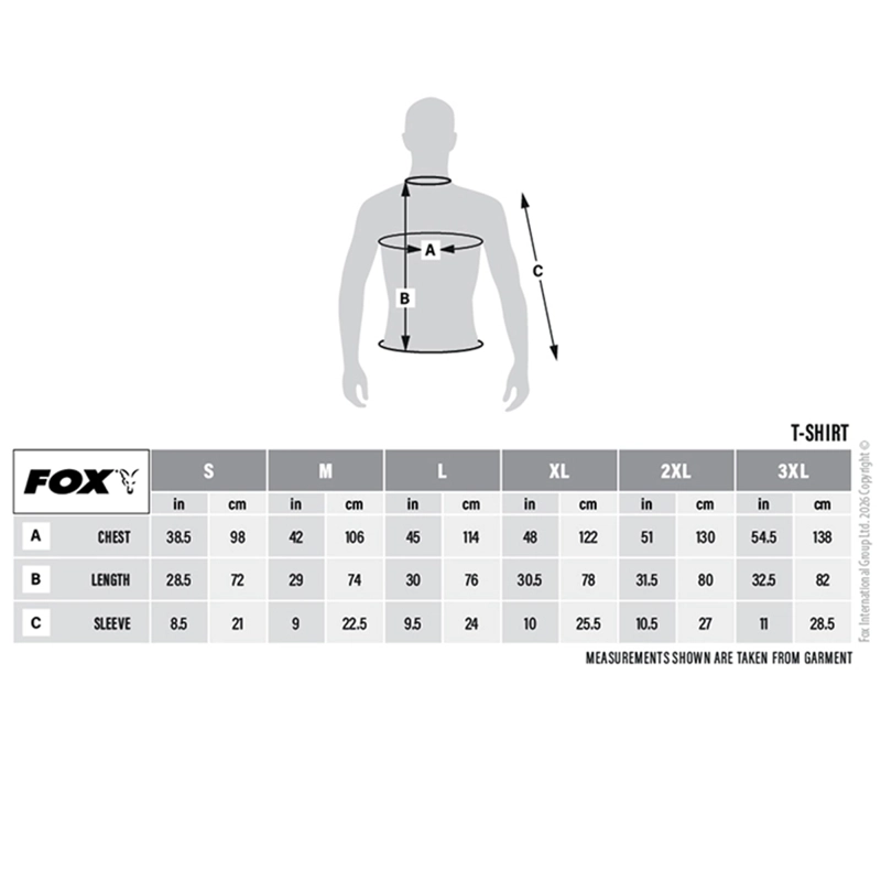 Fox Classic Tee Black/Orange